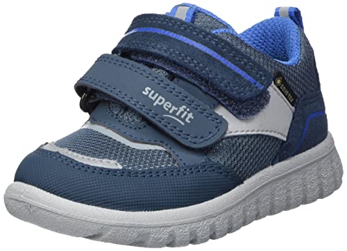 Superfit SPORT7 Mini Sneaker, BLAU/HELLBLAU 8030, 23 EU von Superfit