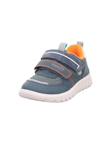 Superfit Jungen Sport7 Mini Sneaker, Blau Orange 8070, 30 EU Superfit Jungen Sport7 Mini Sneaker, Blau Orange 8070, 30 EU von Superfit