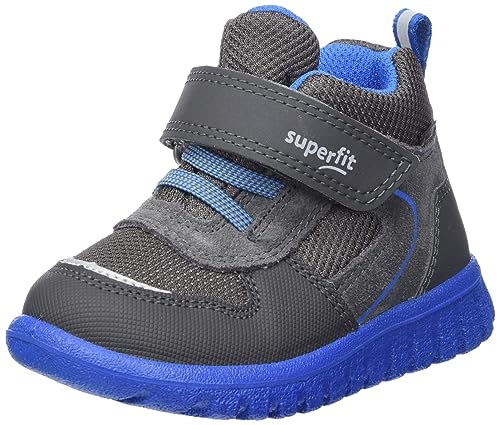 Superfit SPORT7 Mini Sneaker, GRAU/BLAU 2000, 33 EU Schmal von Superfit