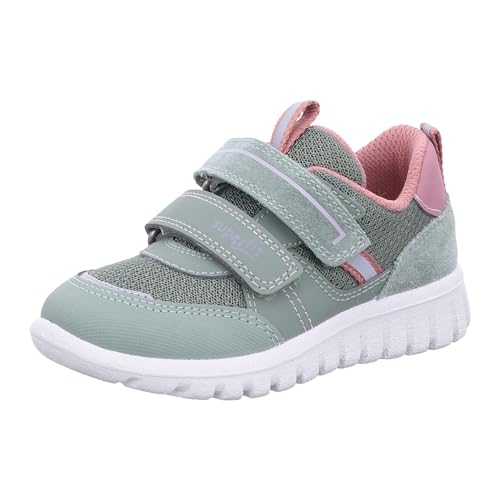 Superfit SPORT7 Mini Sneaker, Hellgrün/Rosa 7510, 24 EU von Superfit