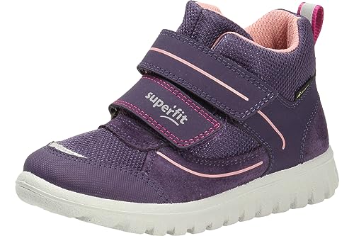 Superfit SPORT7 Mini Sneaker, LILA/ROSA 8500, 29 EU Schmal von Superfit