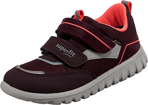 Superfit SPORT7 Mini Sneaker, ROT/ORANGE 5000, 26 EU von Superfit