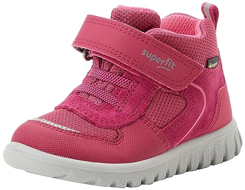 Superfit SPORT7 Mini Sneaker, ROT/PINK 5000, 30 EU Schmal von Superfit