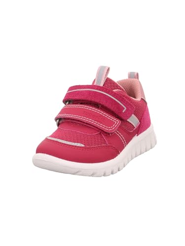 Superfit Mädchen Sport7 Mini Sneaker, Rot Rosa 5000, 32 EU Weit von Superfit