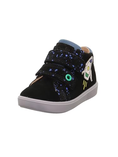 Superfit Baby Jungen SUPIES Sneaker, SCHWARZ/BLAU 0000 Superfit Baby Jungen SUPIES Sneaker, SCHWARZ/BLAU 0000 von Superfit