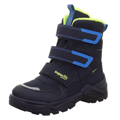 Superfit Snow MAX Schneestiefel, BLAU/GELB 8000, 23 EU Schmal von Superfit