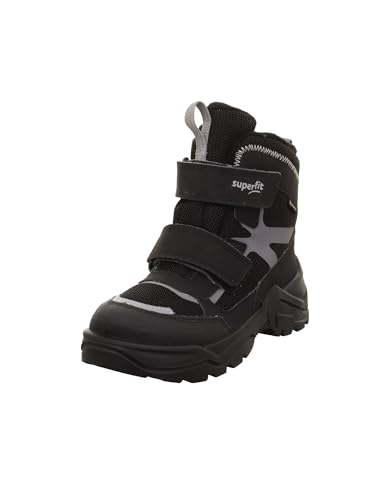 Superfit Snow MAX Stiefel Gore-Tex 1-002022 Schneestiefel, SCHWARZ/HELLGRAU 0040, 24 EU Weit von Superfit