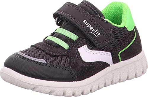 Superfit SPORT7 Mini Lauflernschuhe, GRAU/HELLGRÜN 2000, 26 EU von Superfit