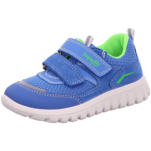 Superfit SPORT7 Mini Lauflernschuhe, HELLBLAU/GRÜN 8400, 21 EU von Superfit