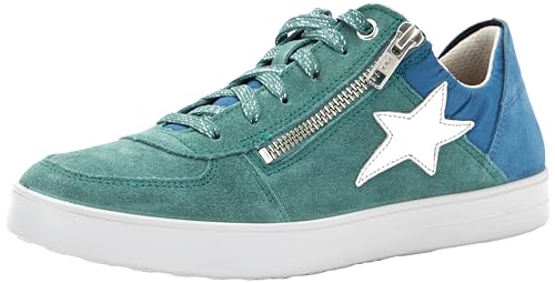 Superfit Stella Sneaker, GRÜN/BLAU 7000, 25 EU Schmal von Superfit