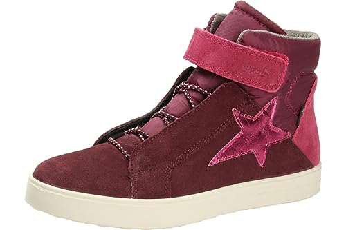 Superfit Mädchen Stella Sneaker, Rot 5000, 36 EU Schmal von Superfit