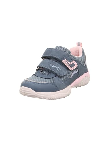 Superfit Storm Sneaker, Blau/Rosa 8030, 38 EU von Superfit