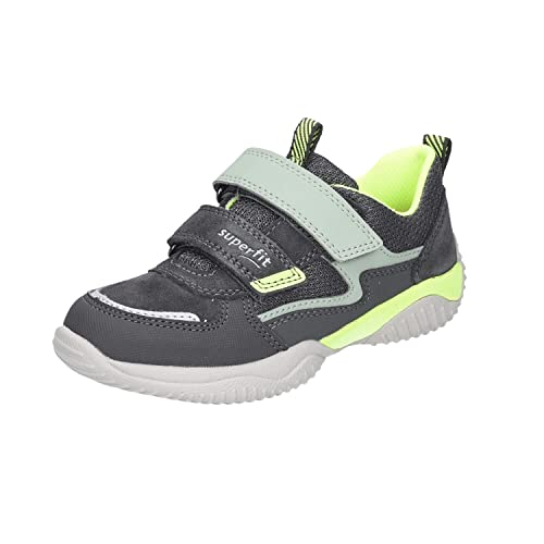 Superfit Jungen Storm Sneaker, Grau Gelb 2010, 31 EU von Superfit