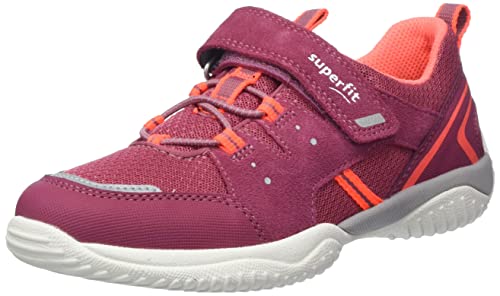 Superfit Mädchen Storm Sneaker, Pink Orange 5500, 39 EU von Superfit