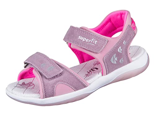 Superfit Mädchen Sunny Sandale, Lila Pink 8500, 28 EU von Superfit