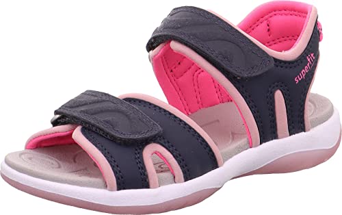 Superfit Mädchen Sunny Sandalen, Blau Pink 8000, 30 EU von Superfit