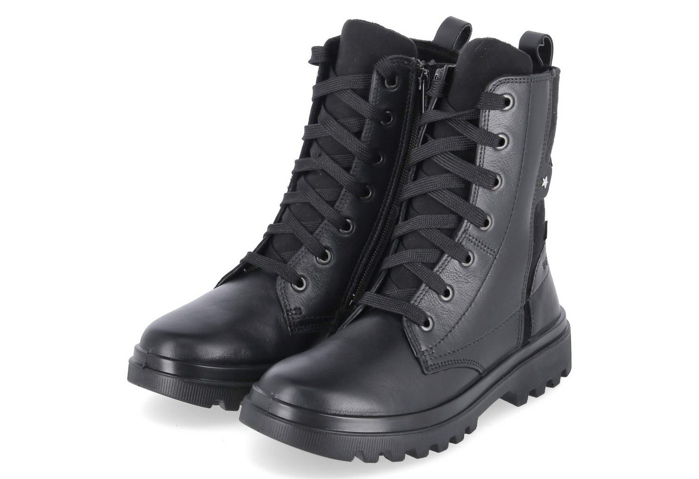 Superfit Superfit 1-000615-0010 Mädchen Leder & Textil schwarz Winterstiefel von Superfit