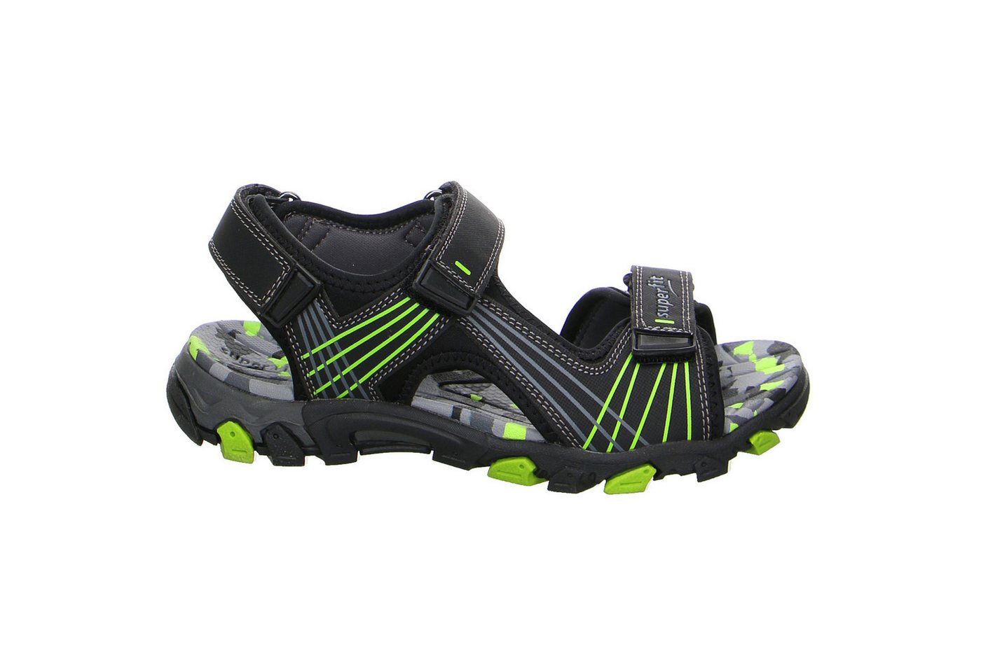 Superfit Superfit 8-00100-01 Synthetik Sandalen Jungen schwarz Sandale von Superfit