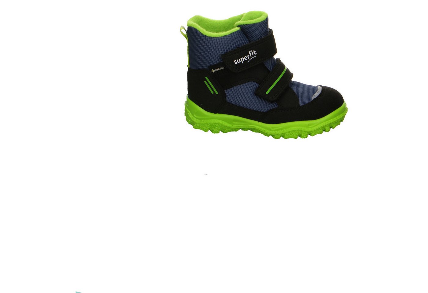 Superfit Superfit Husky1 Synthetik Klettstiefel Winter Jungen blau Winterstiefelette von Superfit