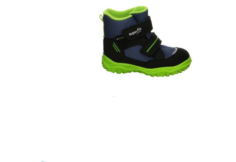 Superfit Superfit Husky1 Synthetik Klettstiefel Winter Jungen blau Winterstiefelette von Superfit