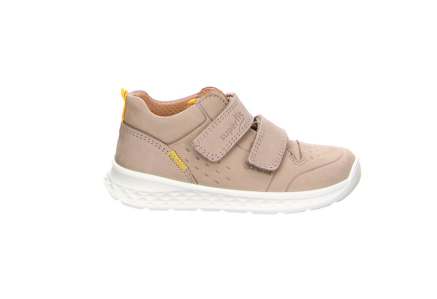 Superfit Superfit Nubuk Kletthalbschuh Jungen beige Klettschuh von Superfit