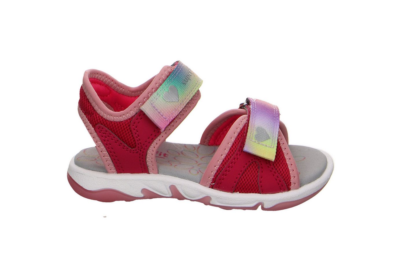 Superfit Superfit Pebbles Synthetik Sandalen Mädchen rot Sandale von Superfit