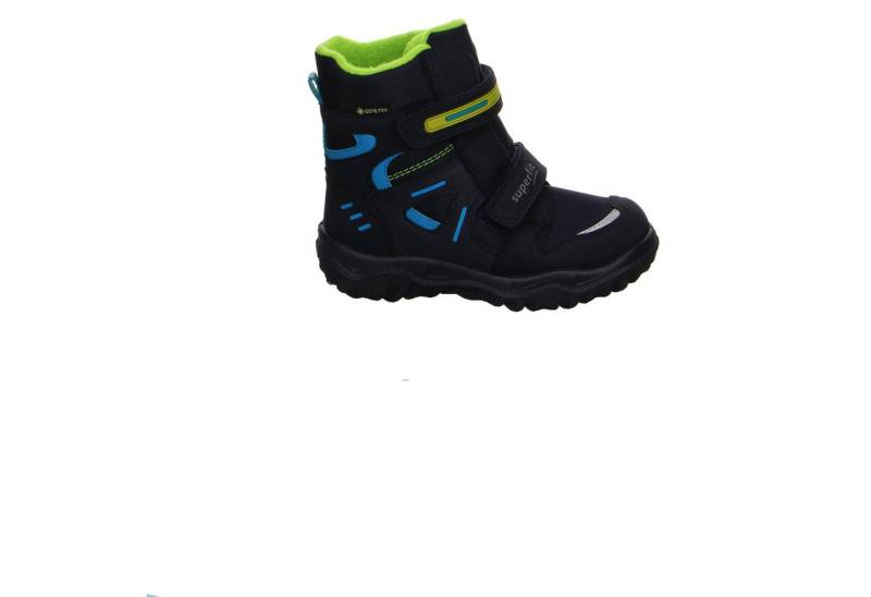 Superfit Superfit Schuh Textil Husky Synthetik Klettstiefel Winter Junge blau Winterstiefelette von Superfit