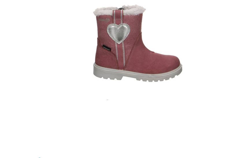 Superfit Superfit Spirit Velour Klettstiefel Winter Mädchen blau Winterstiefelette von Superfit
