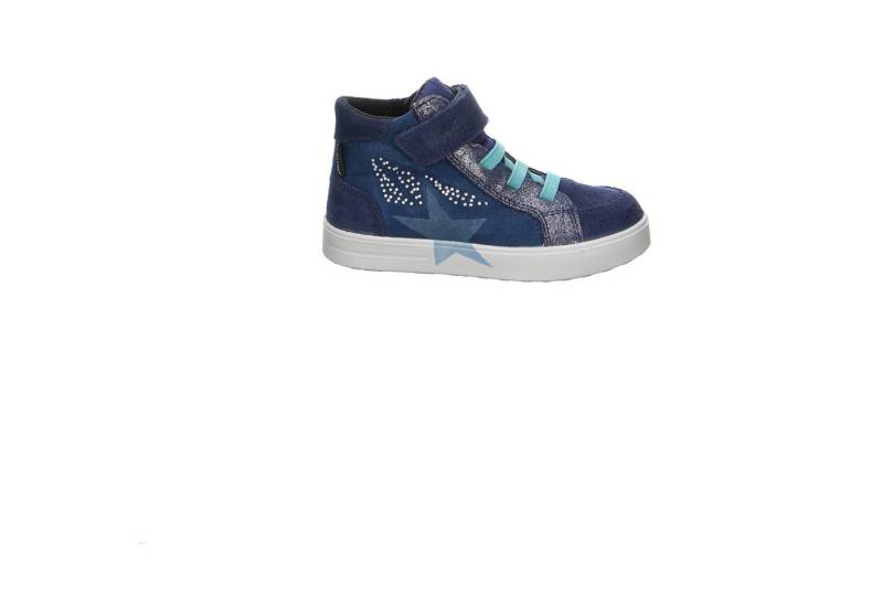 Superfit Superfit Stella Velour Klettstiefel Winter Mädchen blau Winterstiefelette von Superfit