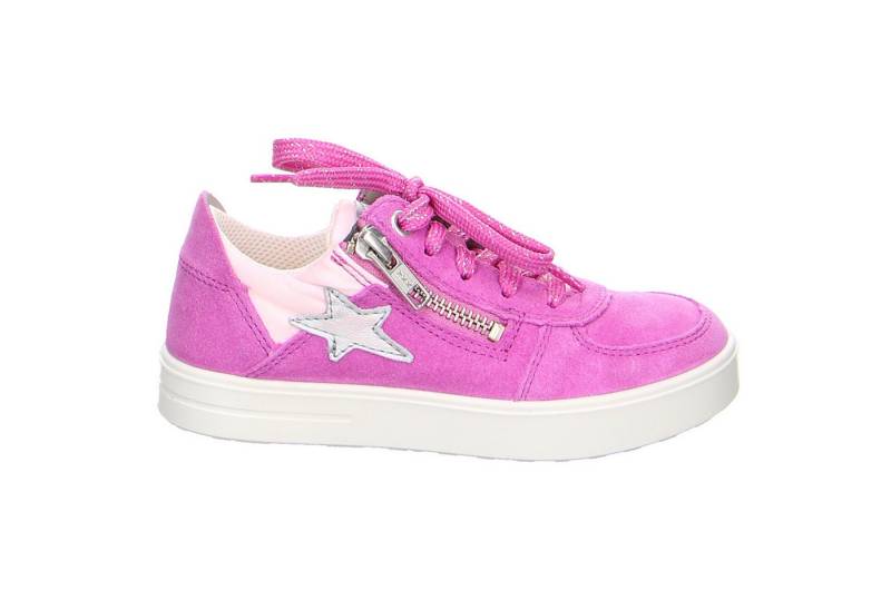 Superfit Superfit Velour Schnüschuhe Mädchen blau Klettschuh von Superfit