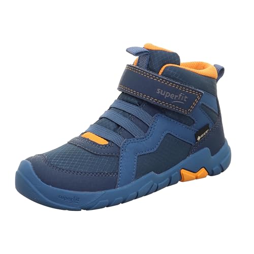 Superfit Trace Gore-Tex Sneaker, Blau/Orange 8010, 32 EU Weit von Superfit