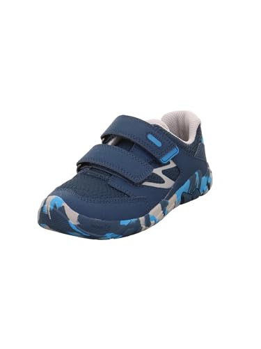 Superfit Jungen Trace Sneaker, Blau Türkis 8000, 26 EU Weit von Superfit