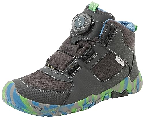 Superfit Trace Sneaker, GRAU/GRÜN 2000, 27 EU Schmal von Superfit