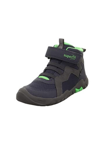 Superfit Jungen Trace Gore-Tex Sneaker, BLAU/GRÜN 8000 von Superfit