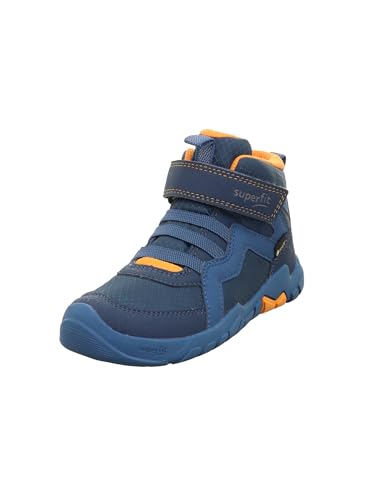 Superfit Jungen Trace Gore-Tex Stiefel, BLAU/ORANGE 8010 von Superfit