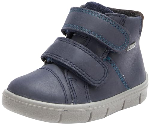 Superfit Jungen Ulli Sneaker, Blau Braun 8010, 22 EU Schmal von Superfit