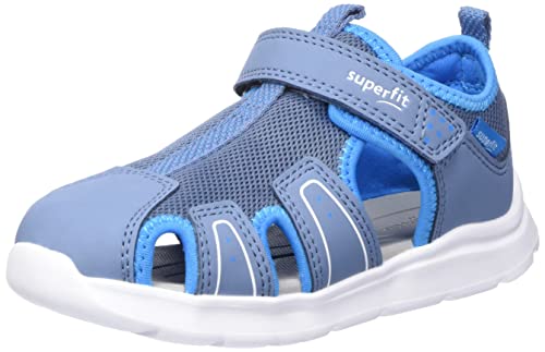 Superfit Jungen Wave Sandale, Blau Türkis 8060, 20 EU von Superfit