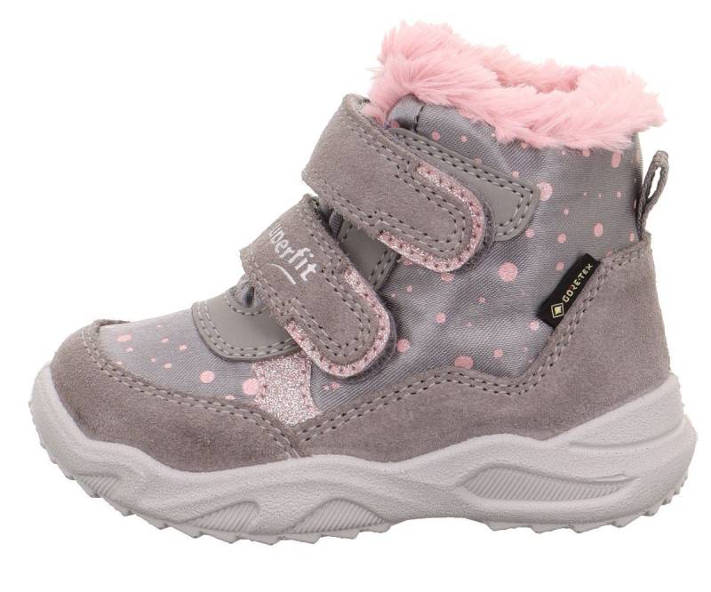 Superfit superfit Kinder Gore-Tex Stiefelette GLACIER 1-009226-2500 grau/rosa Stiefel von Superfit