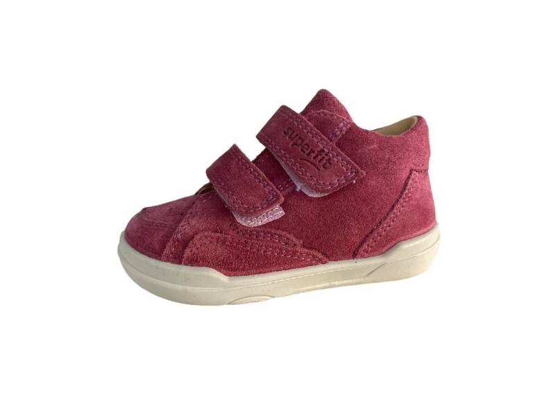 Superfit superfit Kinder Sneaker Halbschuh SUPERFREE 1-000531-5500 PINK Velour Lauflernschuh von Superfit