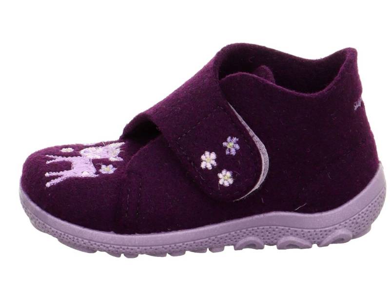 Superfit superfit Kinder Wollfilz Hausschuh HAPPY 1-006291-8500 lila Hausschuh von Superfit