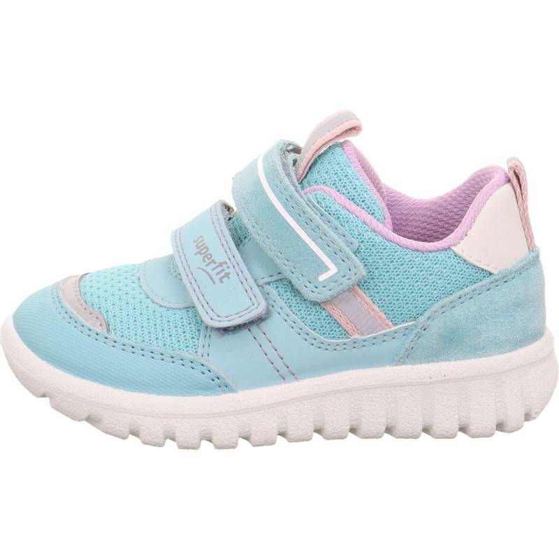 Trainingsschuh Textil \ SPORT7 HELLGRÜN/LILA - Gr. - 24 von Superfit