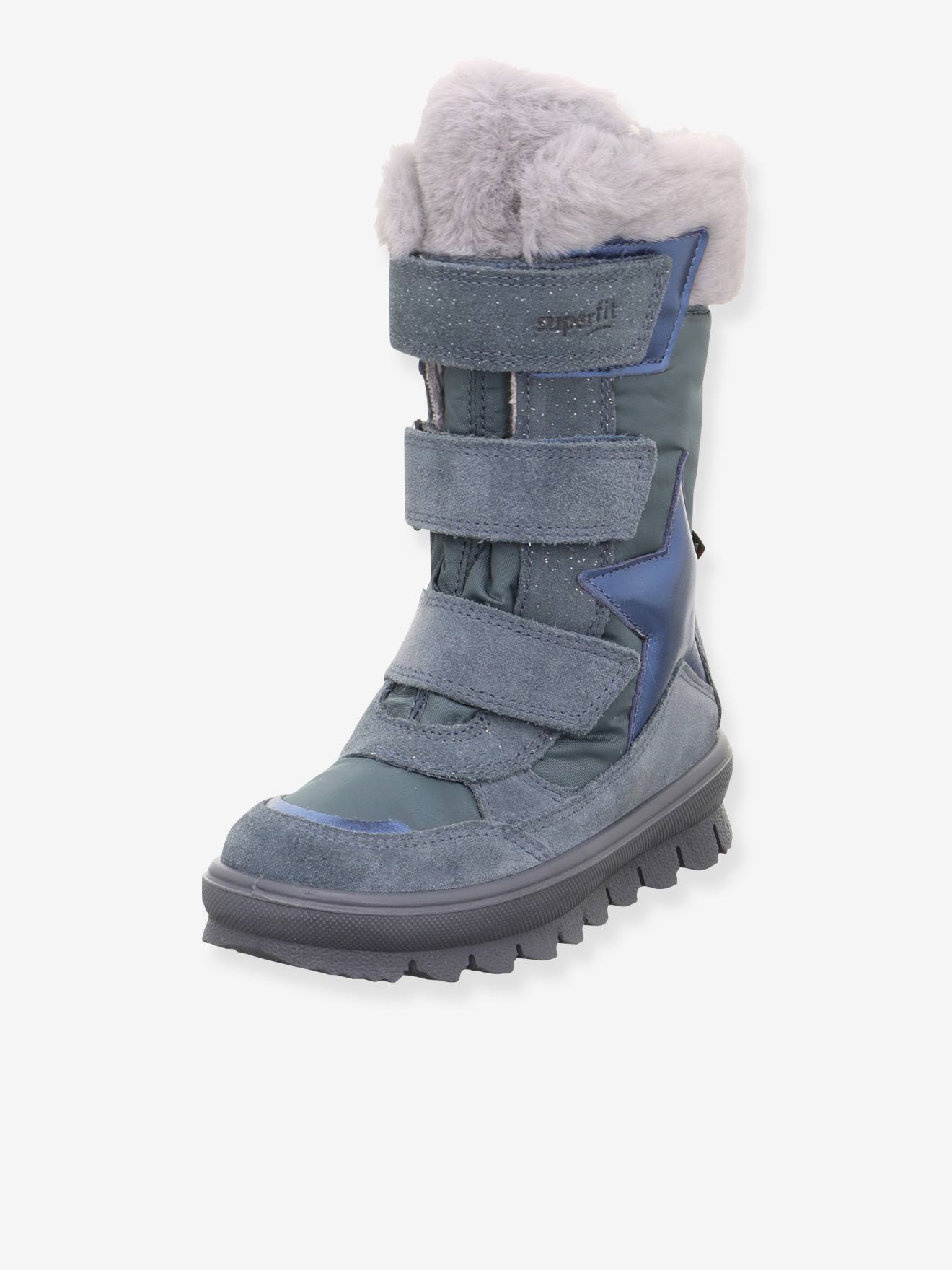Wasserdichte Mädchen Winterstiefel FLAVIA mit Klett Superfit von Superfit