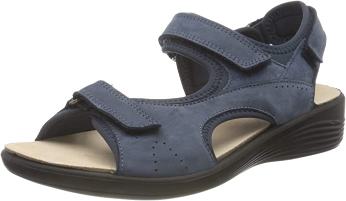 female Komfort Sandalen blau 37 von Superfit