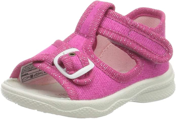 unisex Sandalen lila/pink HAUSSCHUHE  SK  POLLY 19 von Superfit