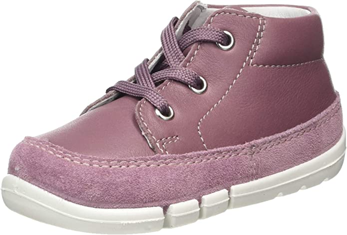 unisex Lauflernschuhe lila/pink Stiefelette 23 von Superfit