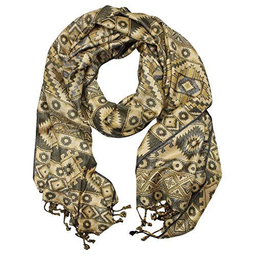 Freak Scene Schal im Pashmina Stil - Muster 02-190x70cm - Ethno Boho Halstuch von Superfreak