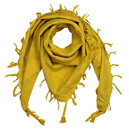 Freak Scene Superfreak Palituch - braun-ockerbraun - braun-ockerbraun - 100x100 cm - Pali Palästinenser Arafat Tuch - 100% Baumwolle von Freak Scene