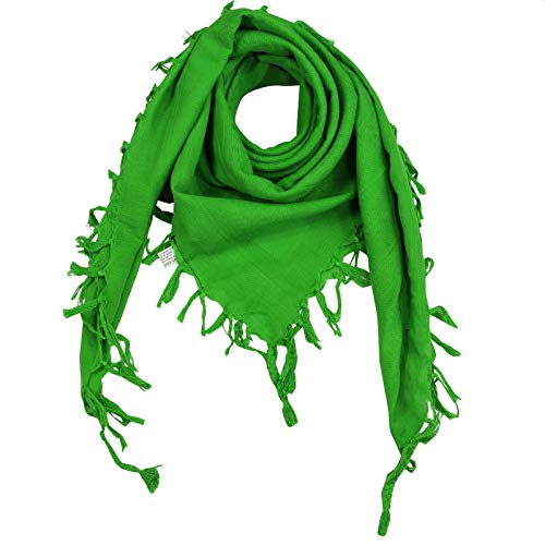 Superfreak Palituch - grün-leuchtgrün - grün-leuchtgrün - 100x100 cm - Pali Palästinenser Arafat Tuch - 100% Baumwolle von Superfreak