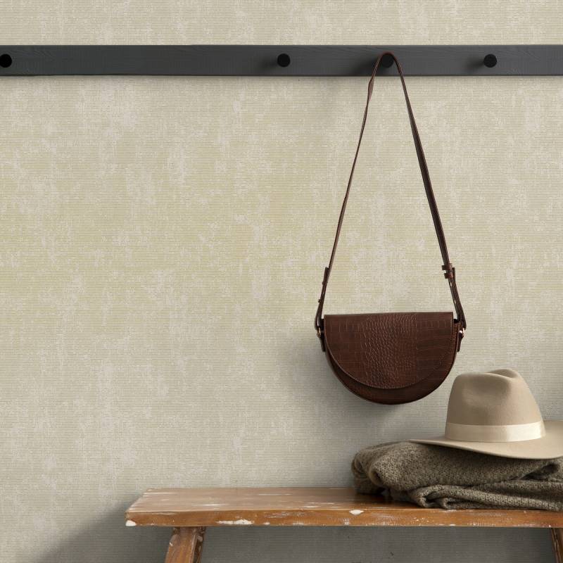 Superfresco Easy Vliestapete "Ashanti Luxus-Gold" uni geprägt Design Tapeten von Superfresco Easy