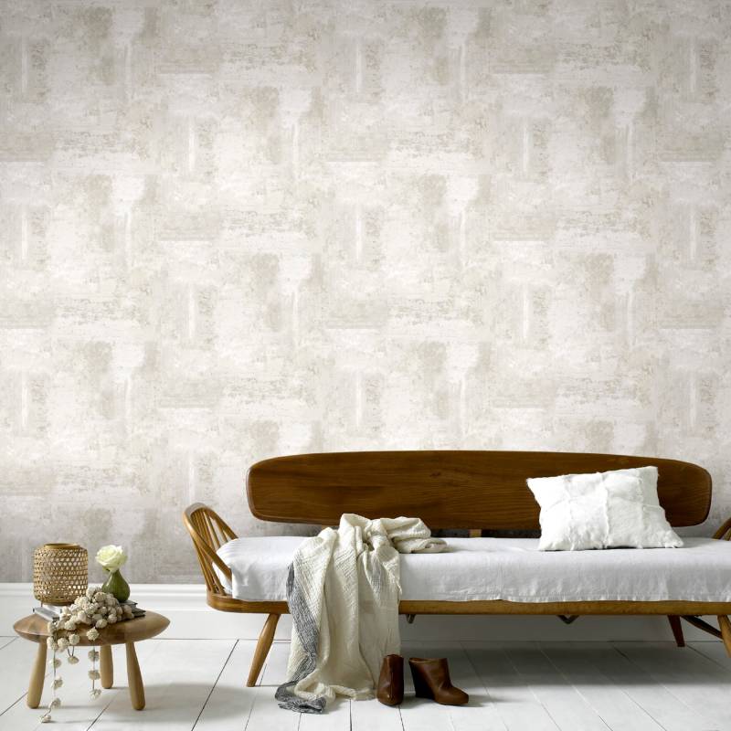 Superfresco Easy Vliestapete "Beton" neutral geprägt 10mx52cm (ca. 5m2) von Superfresco Easy